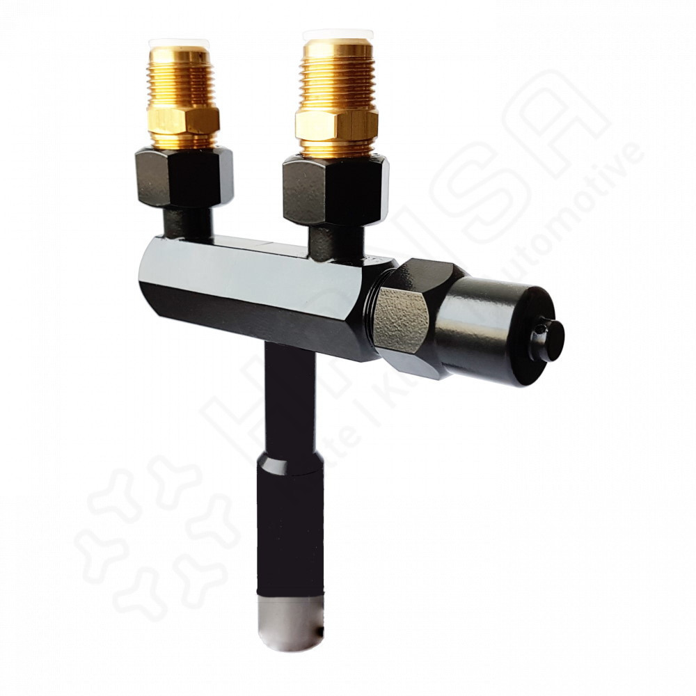 HANSA Changeover valve for KSV/ÜSV 12.5 mm | G1/2'' stainless steel black coated_2445003050