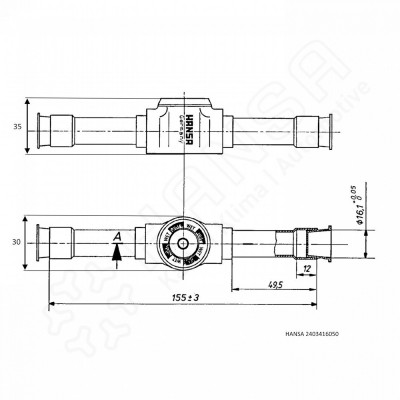 HANSA Sight glass w indicator solder 16 mm | 5/8''_2403416050