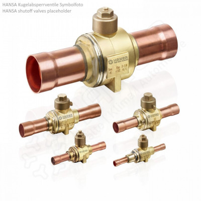 HANSA Shut-off ball valve w access point 3/4'' (45bar)_2271518050