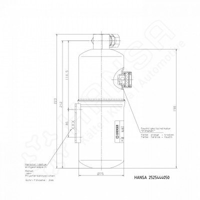 HANSA SammlerTrockner  STS 2525444050