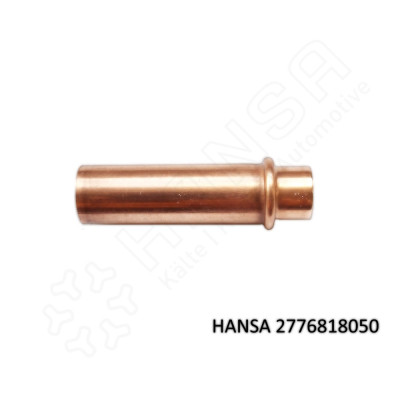 HANSA Cu pipe piece with collar for O-ring type  Ø16 mm_2776818050