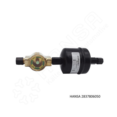 HANSA Filter drier sight glass combination flare connection 7/16''UNF w indicator HM052 FI HMK 2837806050