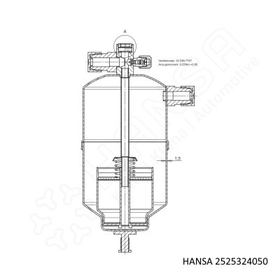 HANSA Sammeltrockner 1l STS 2525324050