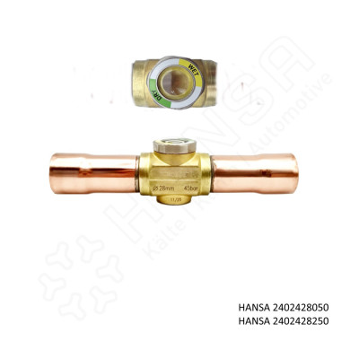 HANSA Schauglas m. Indikator  Lötanschluss 28 mm FI...