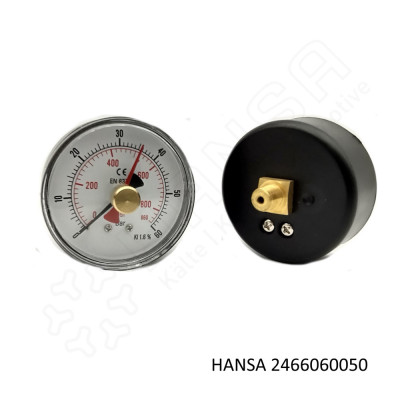 copy of HANSA pressure gauge 120bar 42mm 1/8''NPT MA...