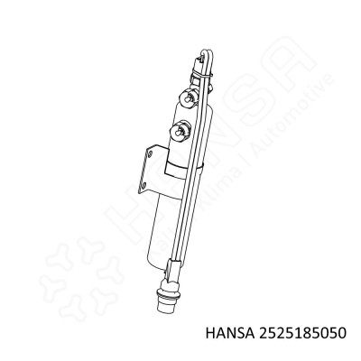 HANSA SammlerTrockner Ø53 290mm Ventil Schalter STS...