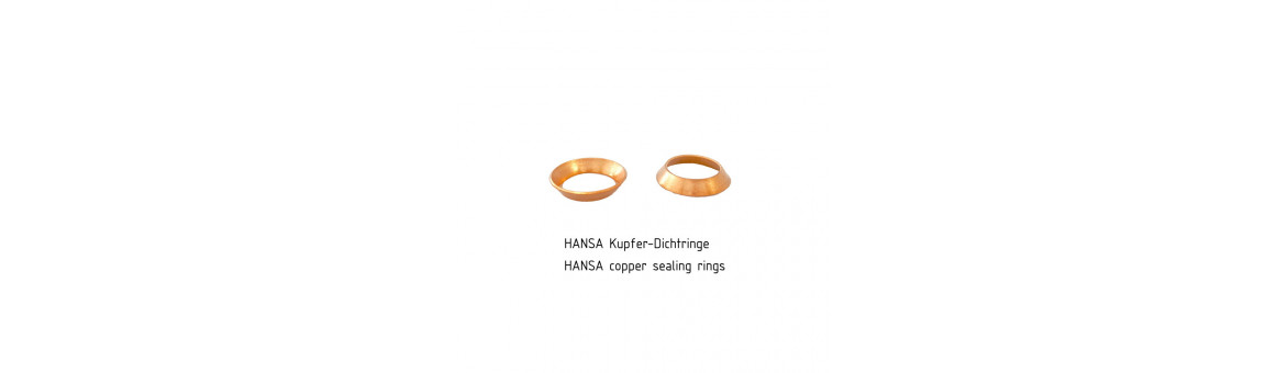 Sealing ring copper
