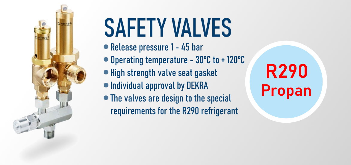 HANSA Safety valves